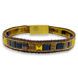 Tiger Studs Golden