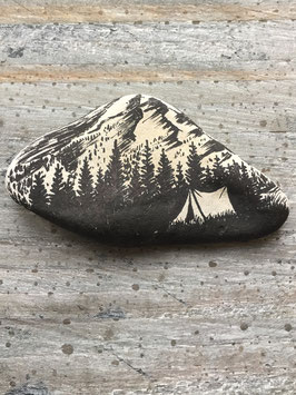 PAINTED STONE #002 | TENT