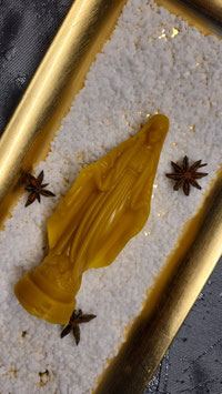 Bienenwachskerze "Hl. Maria"stehend
