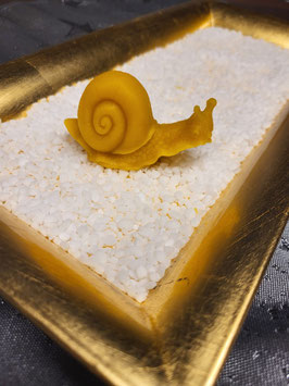 Bienenwachs- figur Schnecke