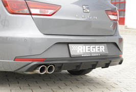 Rieger Heckschürzenansatz "Doppelendrohr li." - ST FR