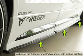 Rieger Seitenschwelleransatz (3-tlg.) (Türansatz), nur CUPRA