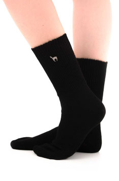 Alpaka Socken SOFT schwarz
