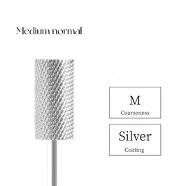 Fräserkopf Hartmetall Premium Silber Large Barrel-M