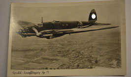 Artikelnummer : 02744 Postkarte Kampfflugzeug  He 111