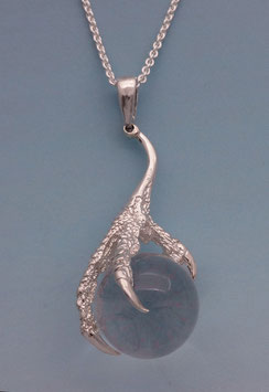 Claw with a Quartz Ball Pendant - CL 1 P