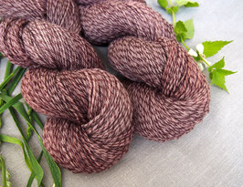 welthase tweed fingering pine bark * dyed to order
