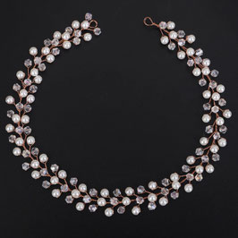 Haarschmuck Perlen Art.Nr.2385-Rosegold