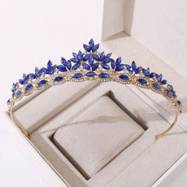 Diadem Blau Haarschmuck Braut Haarschmuck Hochzeit N1228 Diadem Hochzeit