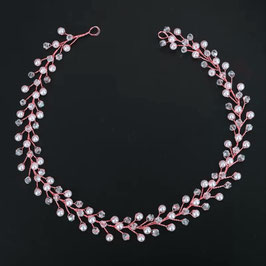 Haarschmuck Perlen Art. Nr.2382-Rosegold