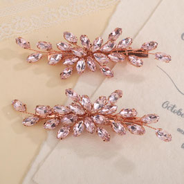 Set 2. Stk. Haarklammern Art. Nr.4181-Rosegold