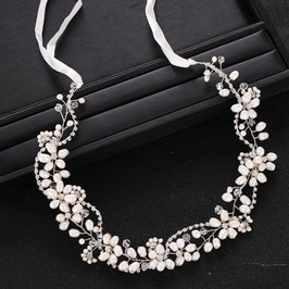 Haarband Perlen Strass Haarschmuck Braut Haarschmuck Hochzeit Art.Nr.2828