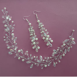 Haardraht Perlen & Ohrringe Perlen N7101