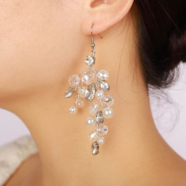 Ohrringe Perlen Strass Art.5207
