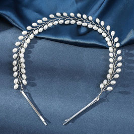 Haarband Perlen Art. N2180 Braut Haarschmuck Hochzeit