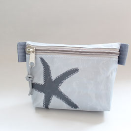Segeltasche grau mit grauem Motiv