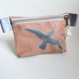 Segeltasche braun "Möwe" in grau