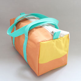 Es wird bunt! Crewbag S orange/mint