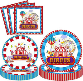 Zirkus Party-Set, 40-teilig, 10p