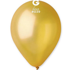 Luftballon gold/transparent
