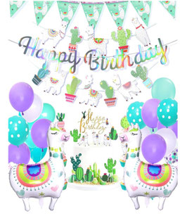 Lama Ballon-Set 44-teilig