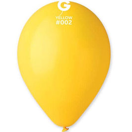 Luftballon gelb