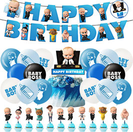 Baby Boss Ballon-Set, 34-teilig