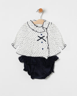 Conjunto blusa y pololo. Ref. 80704.