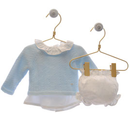 Conjunto ranita 3 piezas. Familia Bruno. Ref. 3004.