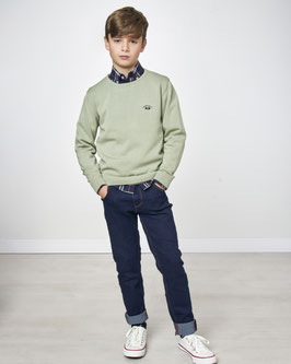 Jersey cuello caja. Ref. 4001.