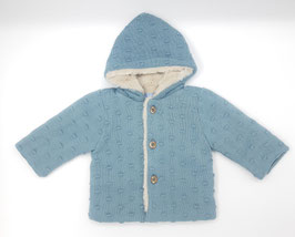 Abrigo forrado con pelo. Ref. 9896.