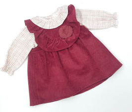 Conjunto blusa y pichi. Ref. 80655.