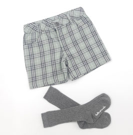 Pantalón de cuadros y calcetines. Ref. 2116W25.