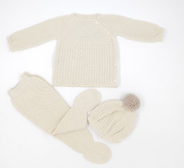 Conjunto de polaina, jersey y gorro. Ref. 9417.