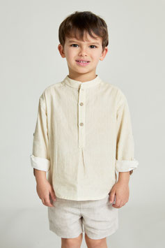 Camisa cuello mao. Ref. 039-20267.