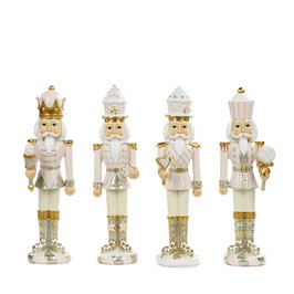 Candy Nutcracker Rosa/Weiß/Gold 35cm (MC37087)