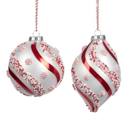 Glass Candy Ball 10cm (YA92533)