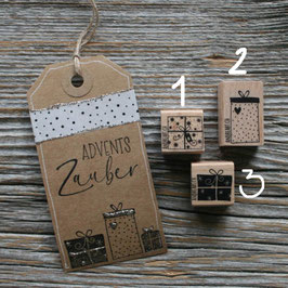 Stempel "Päckli/Geschenke"