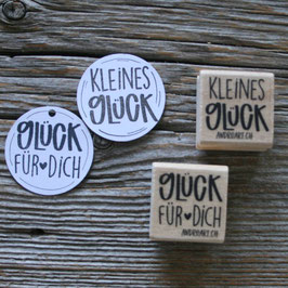 Stempel "Glück"