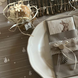 Tischsets "Hasenliebe"