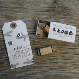 Stempelset "Christbaumanhänger"