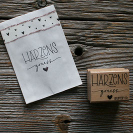 Stempel "Härzensgruess"