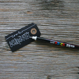 Schreibstift  "POSCA" weiss