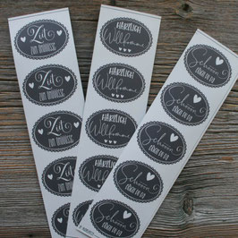 Aufkleber "Bestecktasche"