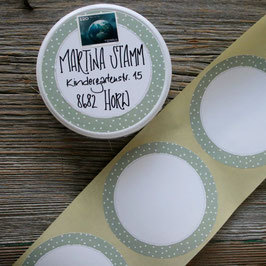 ANDREART-Etikette "Tüpfli"