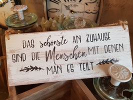 Das schönste an Zuhause