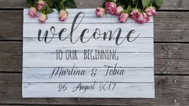 Welcome to our beginning
