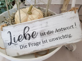 Liebe ist die Antwort