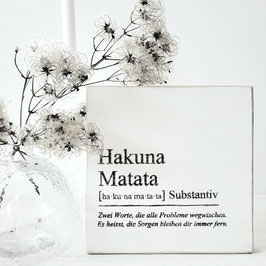 Hakuna Matata - Definition