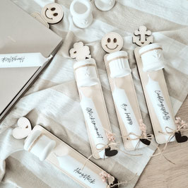 Kleines Set mit Kerzenhalter
